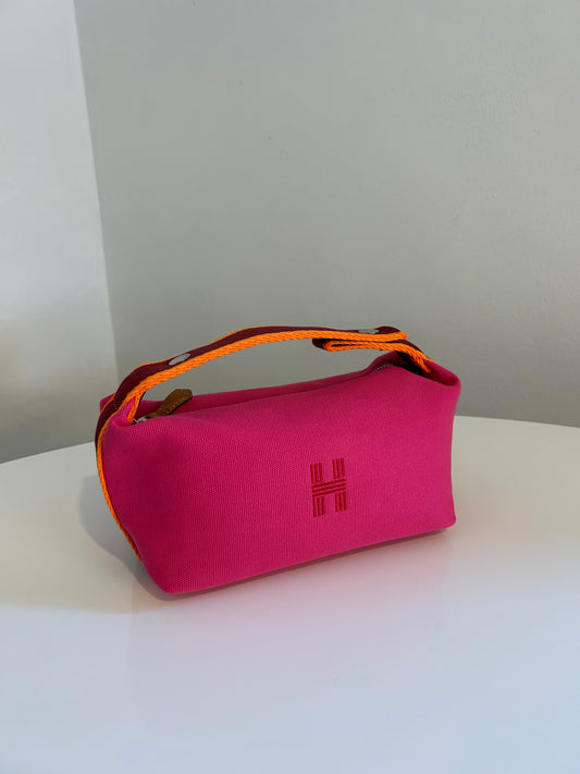 Hot pink H bag