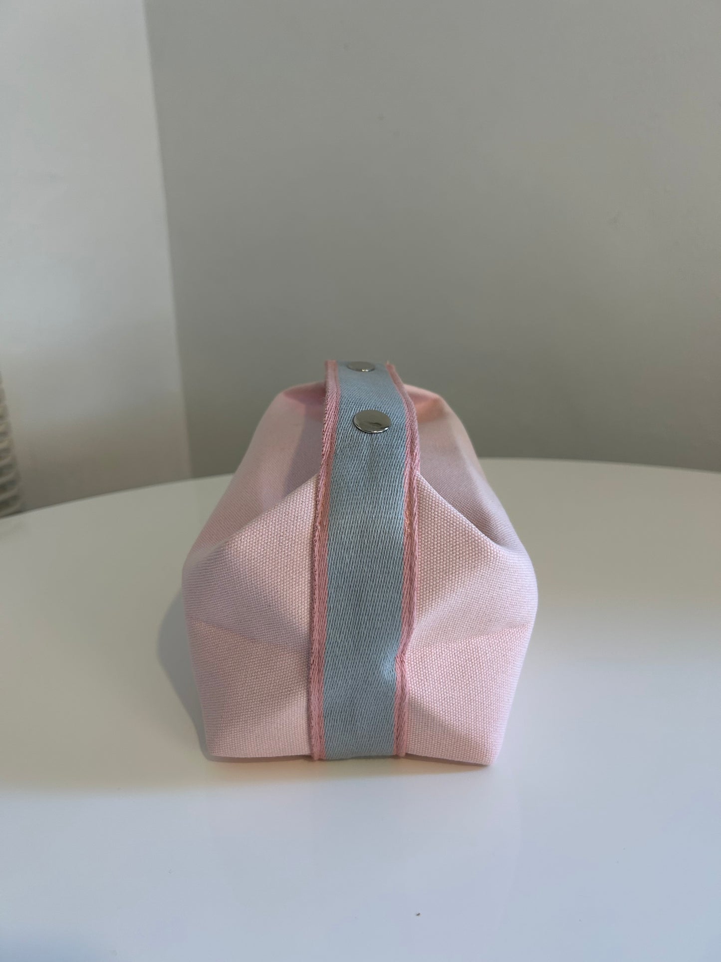 Baby pink H bag