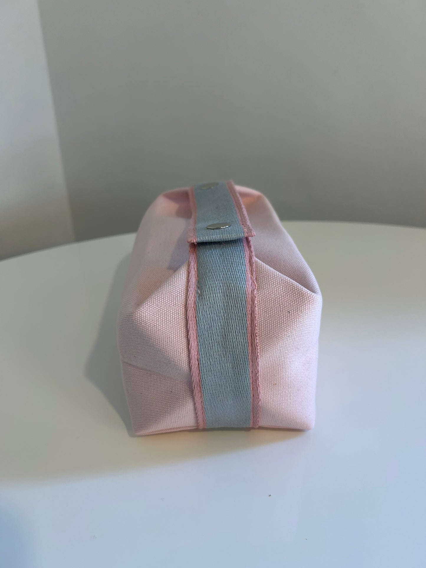 Baby pink H bag