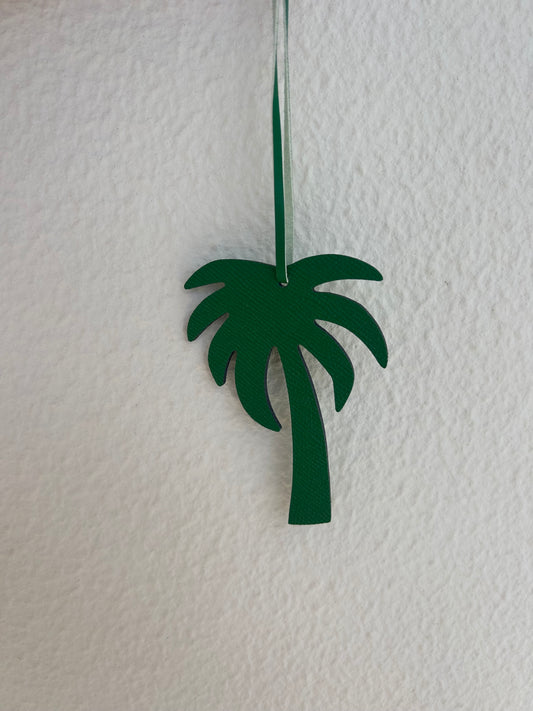 Palm tree charm green