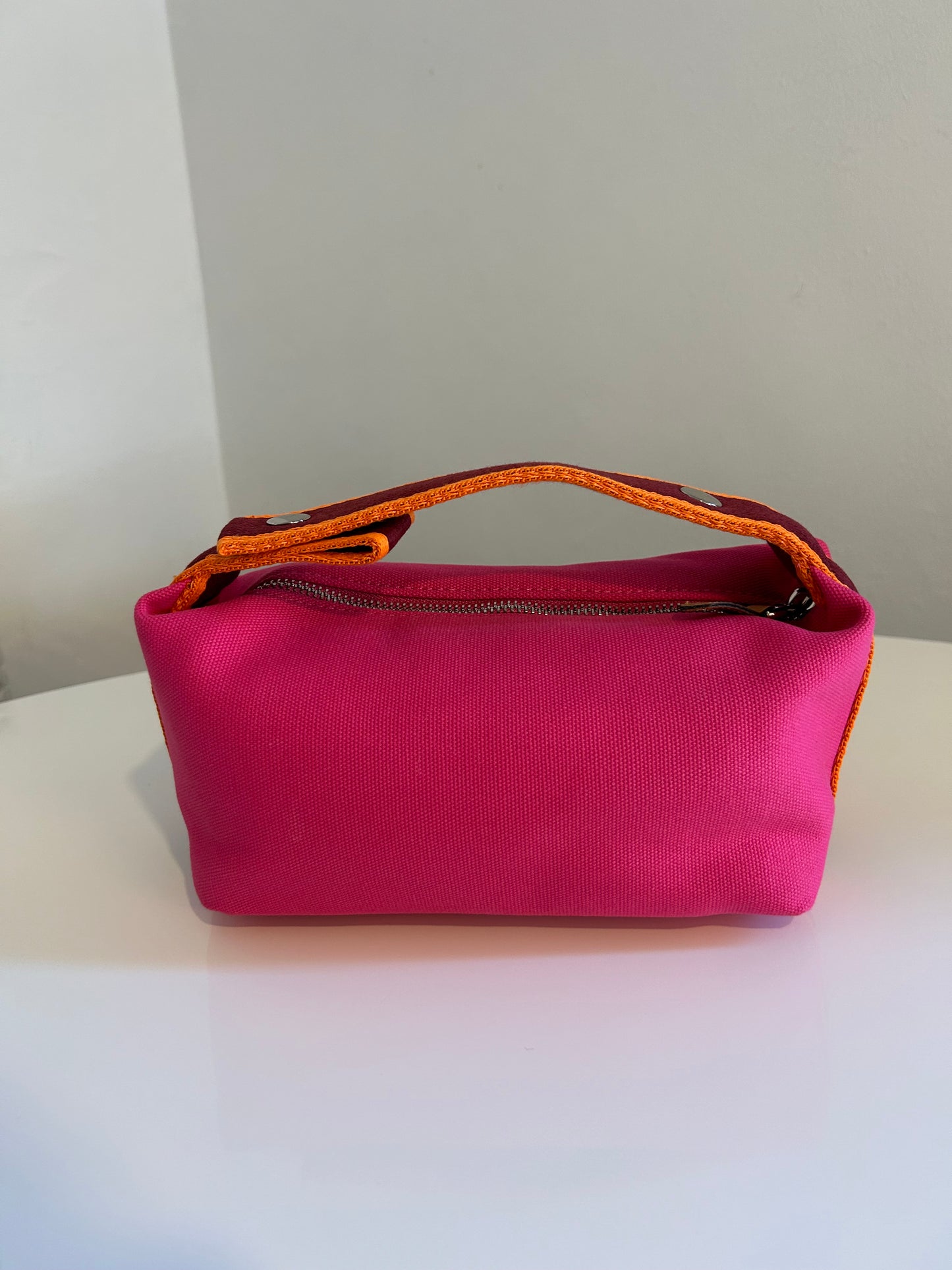 Hot pink H bag